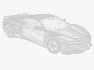 Chevrolet Corvette C 3D Model