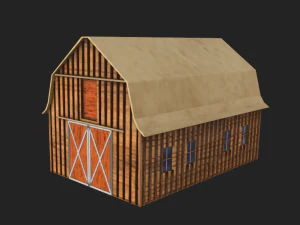 Сарай 3D Модель