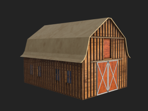 Barn 3D Model