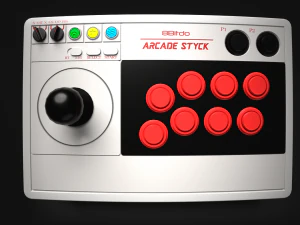 Arcade8Bitdo 3D Model