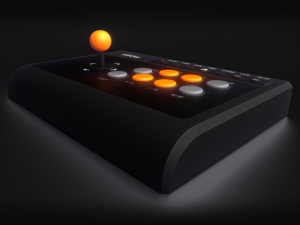 Arcade fight stick krom 3D 모델