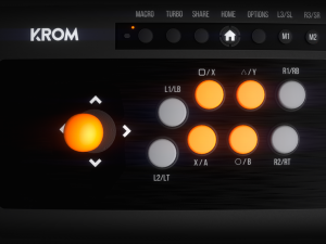Arcade fight stick krom 3D 모델