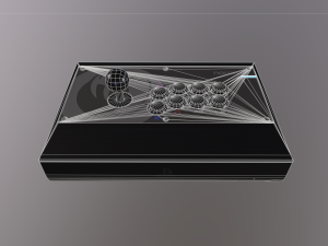 ArcadeFight Stick Nacon Daija 3D Model
