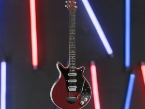 RED SPECIAL GUITAR 3D Model