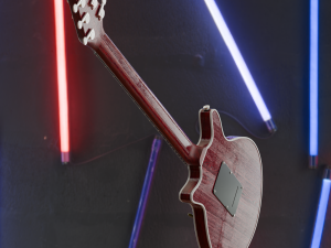 RED SPECIAL GUITAR Model 3D
