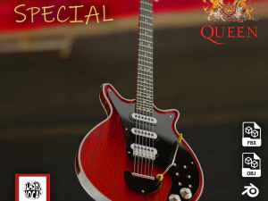 RODE SPECIALE GITAAR 3D Model
