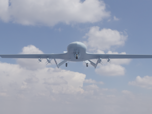 Bayraktar tb2 UCAV Drone 3D Model