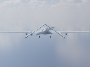 Bayraktar tb2 UCAV Drone 3D Model