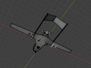 Bayraktar tb2 UCAV Drone 3D Model