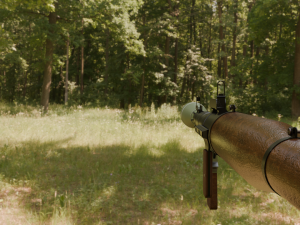 RPG-7 LOW-POLY ROCKET LAUNCHER GAME READY ASSET 3D मॉडल