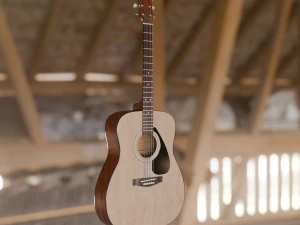 YAMAHA F310 ACOUSTIC GUITAR 3D Model