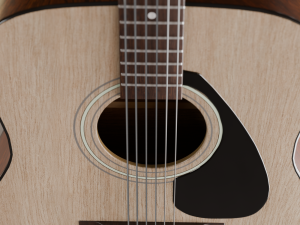 YAMAHA F310 ACOUSTIC GUITAR 3D Модель