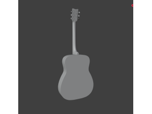 YAMAHA F310 ACOUSTIC GUITAR 3D Модель
