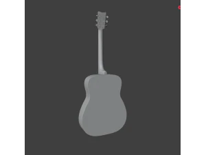 YAMAHA F310 ACOUSTIC GUITAR 3D Model