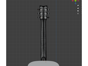 YAMAHA F310 ACOUSTIC GUITAR 3D Модель