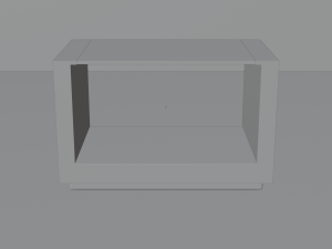 Wooden Coffee Table 3D Model