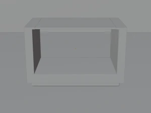 Wooden Coffee Table 3D Model