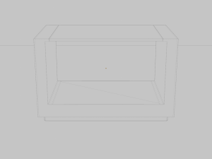 Wooden Coffee Table 3D Model