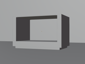 Wooden Coffee Table 3D Model