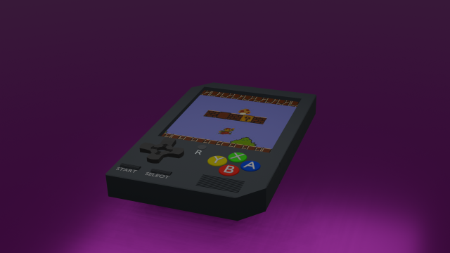 Console 3D मॉडल .c4d .max .obj .3ds .fbx .stl .blend 