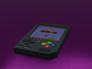 Console 3D Model