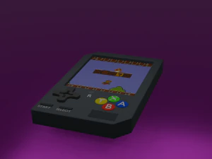 Console 3D Model
