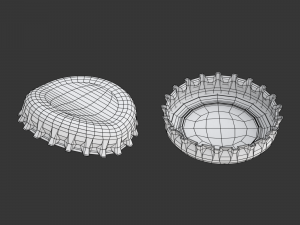 Bottle Cap Modelo 3D