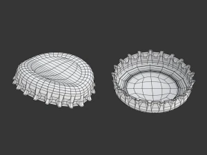 Bottle Cap 3D Model