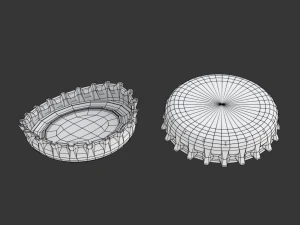 Bottle Cap 3D Model
