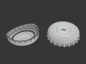 Bottle Cap 3D Model