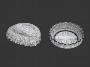 Bottle Cap Modelo 3D