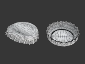 Bottle Cap 3D Model