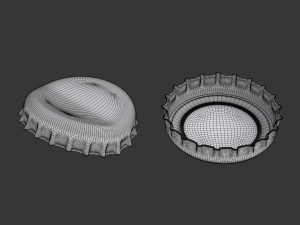 Bottle Cap Modelo 3D