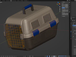 Transport&iacute;n para mascotas Modelo 3D