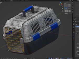 Transport&iacute;n para mascotas Modelo 3D