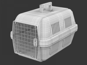 Pet Carrier 3D Model