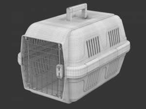 Pet Carrier 3D Model