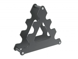 Fitness Weights Stack with Fitness Weights 3D Model