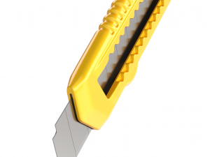 Paper Cutter Knife 3D Model