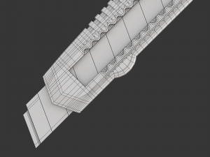 Paper Cutter Knife 3D Model