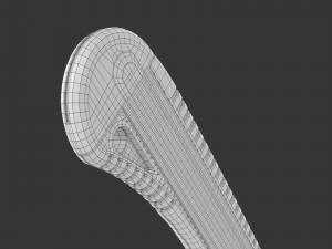 Paper Cutter Knife 3D Model