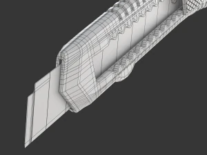 Paper Cutter Knife 3D Model