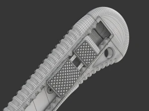 Paper Cutter Knife 3D Model