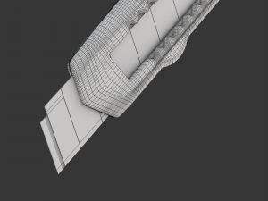 Paper Cutter Knife 3D Model