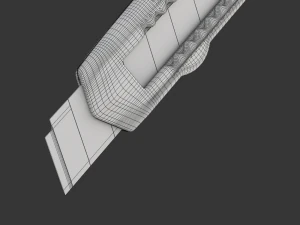 Paper Cutter Knife 3D Model