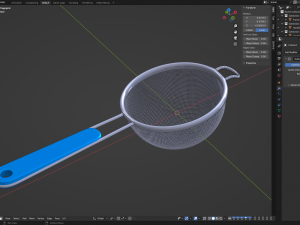 Metal Strainer Modelo 3D