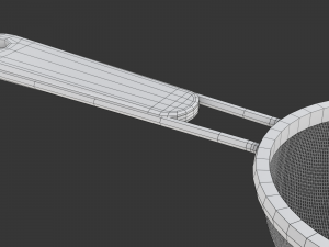 Metal Strainer Modelo 3D