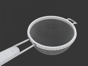 Metal Strainer Modelo 3D