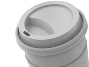 X&iacute;cara de caf&eacute; para viagem com tampa Modelo 3D