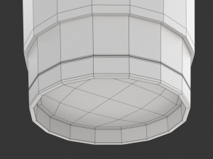 Takeout Coffee Cup with the Lid Modello 3D